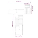 Vidaxl 3156960 Outdoor Playset Impregnated Wood Pine Vidaxl 3156960 Outdoor Playset Impregnated Wood Pine