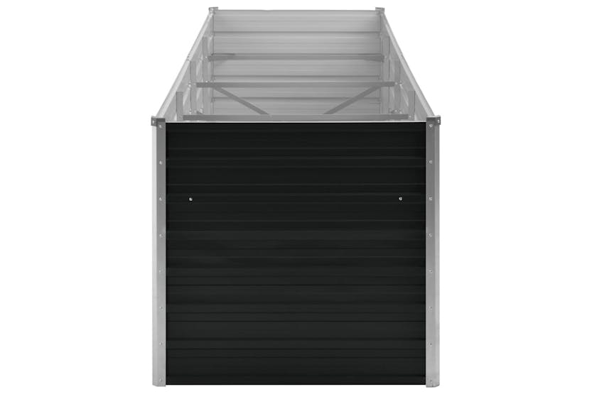 Vidaxl 45728 Garden Raised Bed Anthracite 320x80x77 Cm Galvanised Steel Vidaxl 45728 Garden Raised Bed Anthracite 320x80x77 Cm Galvanised Steel