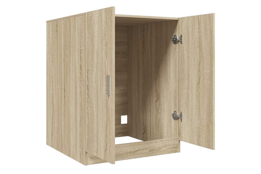 Vidaxl 808398 Washing Machine Cabinet Sonoma Oak 71x71.5x91.5 Cm Vidaxl 808398 Washing Machine Cabinet Sonoma Oak 71x71.5x91.5 Cm