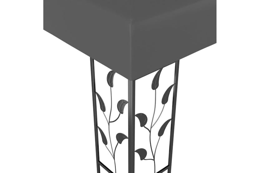 Vidaxl 3070296 Gazebo With Led String Lights 3x3 M Anthracite Vidaxl 3070296 Gazebo With Led String Lights 3x3 M Anthracite