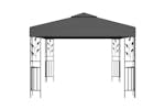 Vidaxl 3070296 Gazebo With Led String Lights 3x3 M Anthracite Vidaxl 3070296 Gazebo With Led String Lights 3x3 M Anthracite