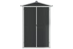 Vidaxl 46303 Garden Shed Anthracite 107.5x46x183 Cm Galvanised Steel Vidaxl 46303 Garden Shed Anthracite 107.5x46x183 Cm Galvanised Steel