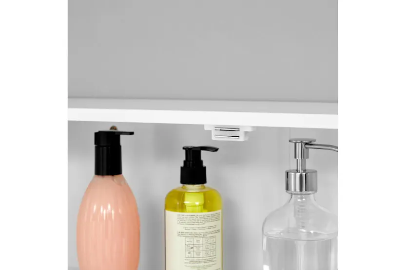 Vasagle Bbc321w01 - Premium Wall Mounted Bathroom Cabinet - Diy Storage And Organiser Vasagle Bbc321w01 - Premium Wall Mounted Bathroom Cabinet - Diy Storage And Organiser