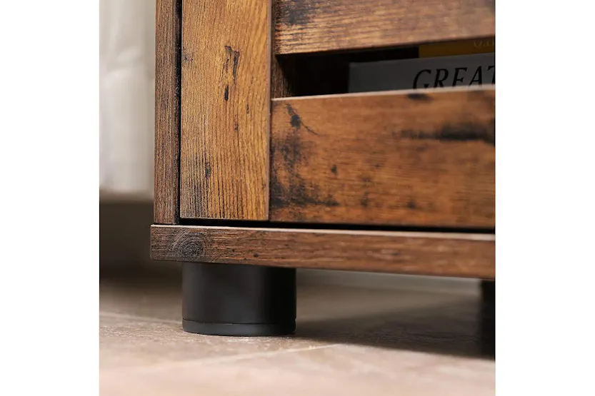 Vasagle Bbk502g01 Rustic Brown Washbasin Cabinet For Extra Storage Vasagle Bbk502g01 Rustic Brown Washbasin Cabinet For Extra Storage
