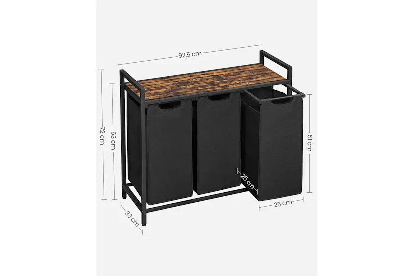 Vasagle Blh401w01 - Hardy Diy Laundry Basket With Easy Assembly Vasagle Blh401w01 - Hardy Diy Laundry Basket With Easy Assembly