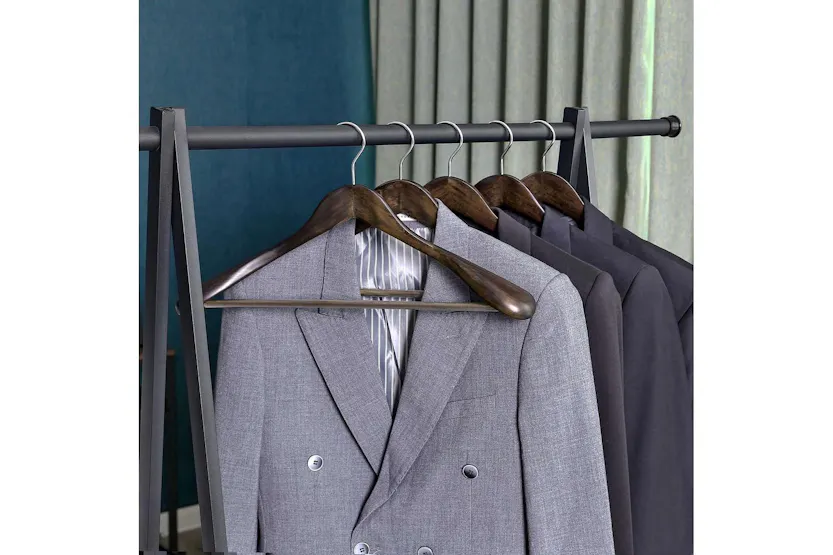 Songmics Hsr025g01 Clothes Rack, Diy Storage And Organisation, Sturdy And Elegant Wood Design Songmics Hsr025g01 Clothes Rack, Diy Storage And Organisation, Sturdy And Elegant Wood Design