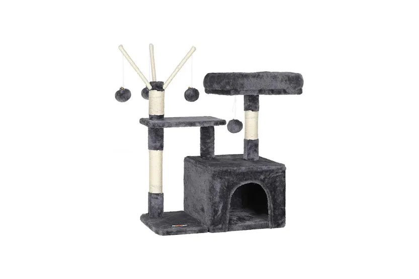 Feandrea Pct190k01 Cat Tree, Deluxe Indoor Amusement Park For Cats, Multi-level Pet Playground With Plush Cover And Flying Balls Feandrea Pct190k01 Cat Tree, Deluxe Indoor Amusement Park For Cats, Multi-level Pet Playground With Plush Cover And Flying Balls