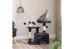 Feandrea Pct190k01 Cat Tree, Deluxe Indoor Amusement Park For Cats, Multi-level Pet Playground With Plush Cover And Flying Balls Feandrea Pct190k01 Cat Tree, Deluxe Indoor Amusement Park For Cats, Multi-level Pet Playground With Plush Cover And Flying Balls
