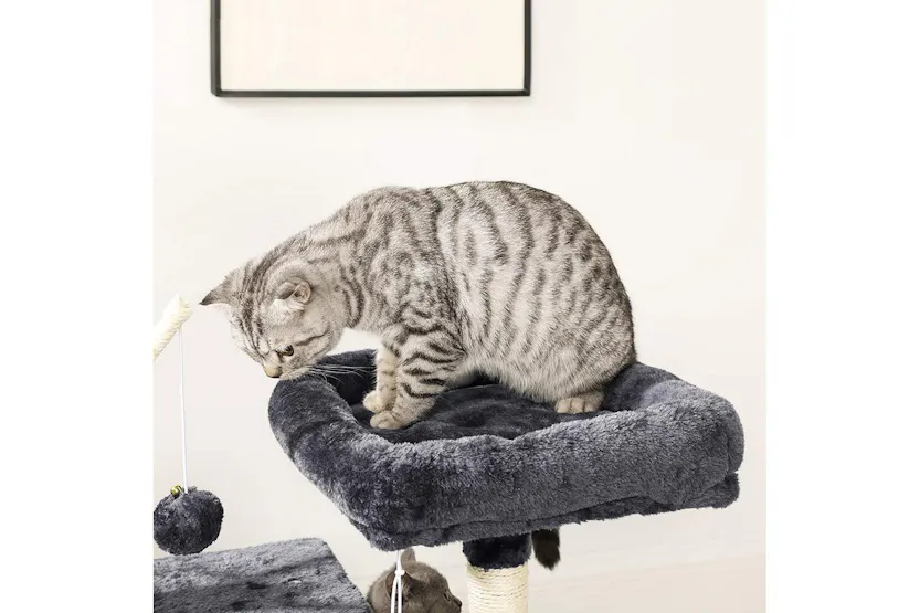Feandrea Pct190k01 Cat Tree, Deluxe Indoor Amusement Park For Cats, Multi-level Pet Playground With Plush Cover And Flying Balls Feandrea Pct190k01 Cat Tree, Deluxe Indoor Amusement Park For Cats, Multi-level Pet Playground With Plush Cover And Flying Balls