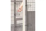 Feandrea 48" Heavy-duty Dog Cage Ppd003b01v1 With Dual Locking Doors For Safer Pet Residence Feandrea 48" Heavy-duty Dog Cage Ppd003b01v1 With Dual Locking Doors For Safer Pet Residence