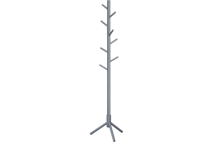 Vasagle Coat Rack - Rcr04gy - Solid Wood, Adjustable, Space-saving Diy Coat, Hat And Shoe Rack Vasagle Coat Rack - Rcr04gy - Solid Wood, Adjustable, Space-saving Diy Coat, Hat And Shoe Rack