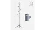 Vasagle Coat Rack - Rcr04gy - Solid Wood, Adjustable, Space-saving Diy Coat, Hat And Shoe Rack Vasagle Coat Rack - Rcr04gy - Solid Wood, Adjustable, Space-saving Diy Coat, Hat And Shoe Rack