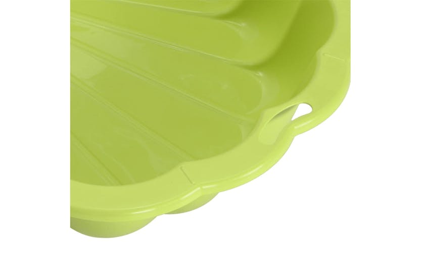 Vidaxl Sandpits 2 Pcs Green 77x87x21cm Plastic Vidaxl Sandpits 2 Pcs Green 77x87x21cm Plastic
