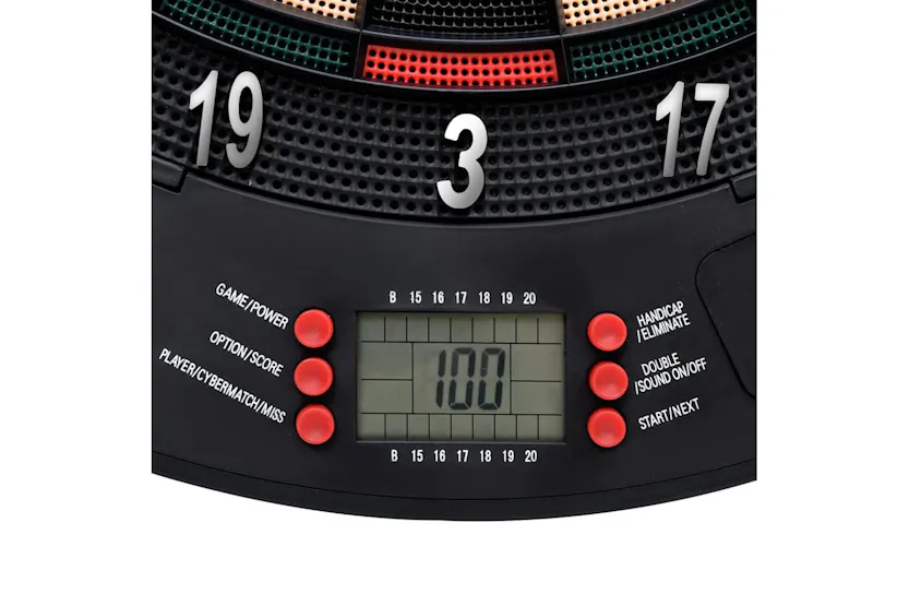 Vidaxl Electric Dartboard With Darts Black Polypropylene Vidaxl Electric Dartboard With Darts Black Polypropylene