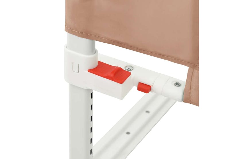 Vidaxl Toddler Safety Bed Rail Taupe 150x25 Cm Fabric Vidaxl Toddler Safety Bed Rail Taupe 150x25 Cm Fabric