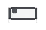 Vidaxl Toddler Safety Bed Rail Dark Grey 150x25 Cm Fabric Vidaxl Toddler Safety Bed Rail Dark Grey 150x25 Cm Fabric