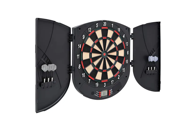 Vidaxl Electric Dartboard With Darts Black Polypropylene Vidaxl Electric Dartboard With Darts Black Polypropylene