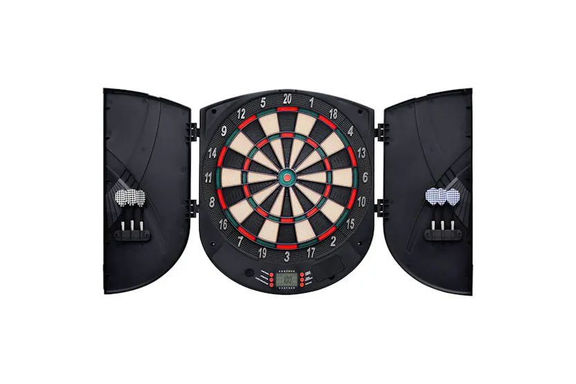 Vidaxl Electric Dartboard With Darts Black Polypropylene Vidaxl Electric Dartboard With Darts Black Polypropylene