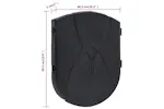 Vidaxl Electric Dartboard With Darts Black Polypropylene Vidaxl Electric Dartboard With Darts Black Polypropylene