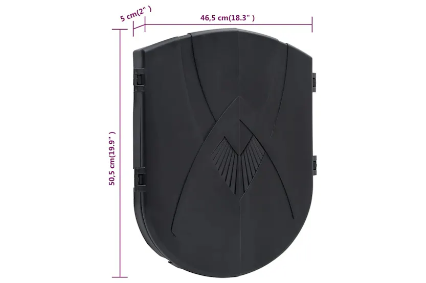 Vidaxl Electric Dartboard With Darts Black Polypropylene Vidaxl Electric Dartboard With Darts Black Polypropylene