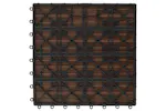 Vidaxl Wpc Tiles 30x30cm 11pcs 1m2 Brown Vidaxl Wpc Tiles 30x30cm 11pcs 1m2 Brown