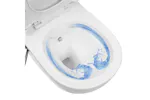Vidaxl Wall Hung Rimless Toilet With Concealed Cistern Ceramic White Vidaxl Wall Hung Rimless Toilet With Concealed Cistern Ceramic White