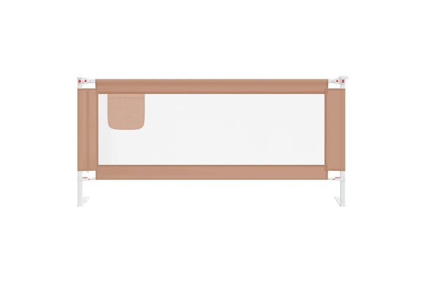 Vidaxl Toddler Safety Bed Rail Taupe 200x25 Cm Fabric Vidaxl Toddler Safety Bed Rail Taupe 200x25 Cm Fabric