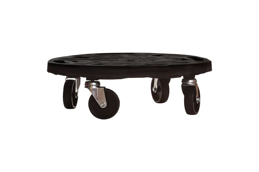 Vidaxl Plant Trolleys With Wheels 2 Pcs Diameter 40 Cm Black 275 Kg Vidaxl Plant Trolleys With Wheels 2 Pcs Diameter 40 Cm Black 275 Kg