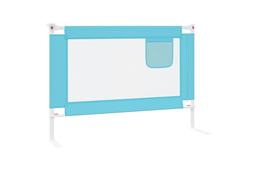 Vidaxl Toddler Safety Bed Rail Blue 90x25 Cm Fabric Vidaxl Toddler Safety Bed Rail Blue 90x25 Cm Fabric