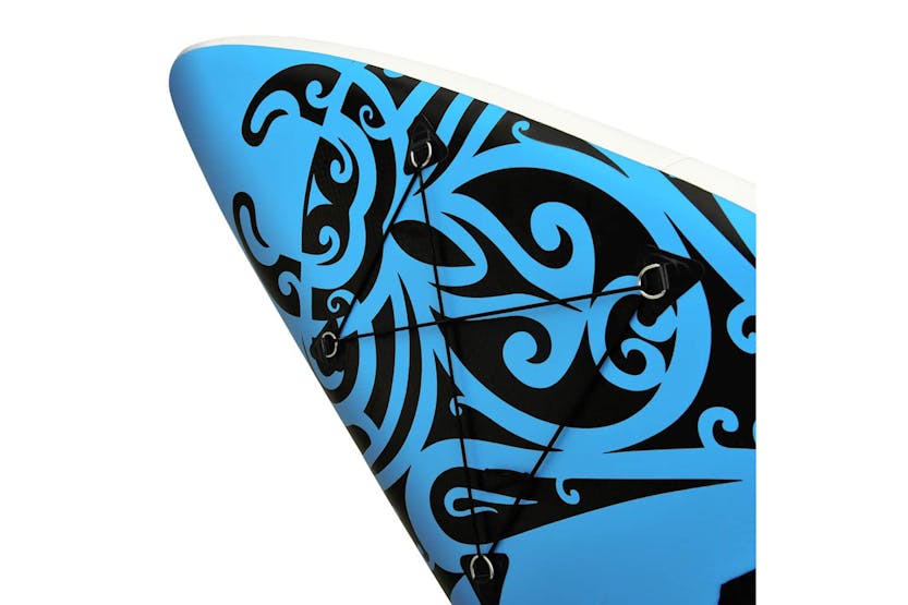 Vidaxl Inflatable Stand Up Paddleboard Set 366x76x15 Cm Blue Vidaxl Inflatable Stand Up Paddleboard Set 366x76x15 Cm Blue
