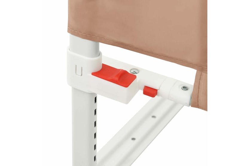 Vidaxl Toddler Safety Bed Rail Taupe 100x25 Cm Fabric Vidaxl Toddler Safety Bed Rail Taupe 100x25 Cm Fabric