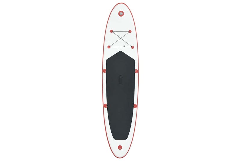 Vidaxl Stand Up Paddle Board Set Sup Surfboard Inflatable Red And White Vidaxl Stand Up Paddle Board Set Sup Surfboard Inflatable Red And White
