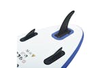 Vidaxl Inflatable Stand Up Paddleboard Set Blue And White Vidaxl Inflatable Stand Up Paddleboard Set Blue And White