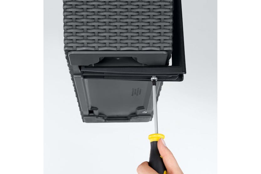 Lechuza Balcony Planter Brackets Black 19033 Lechuza Balcony Planter Brackets Black 19033