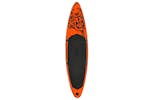 Vidaxl Inflatable Stand Up Paddleboard Set 366x76x15 Cm Orange Vidaxl Inflatable Stand Up Paddleboard Set 366x76x15 Cm Orange