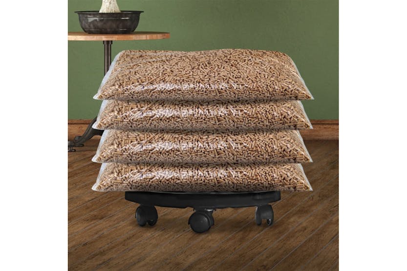 Vidaxl Plant Trolleys With Wheels 3 Pcs Diameter 30 Cm Black 170 Kg Vidaxl Plant Trolleys With Wheels 3 Pcs Diameter 30 Cm Black 170 Kg