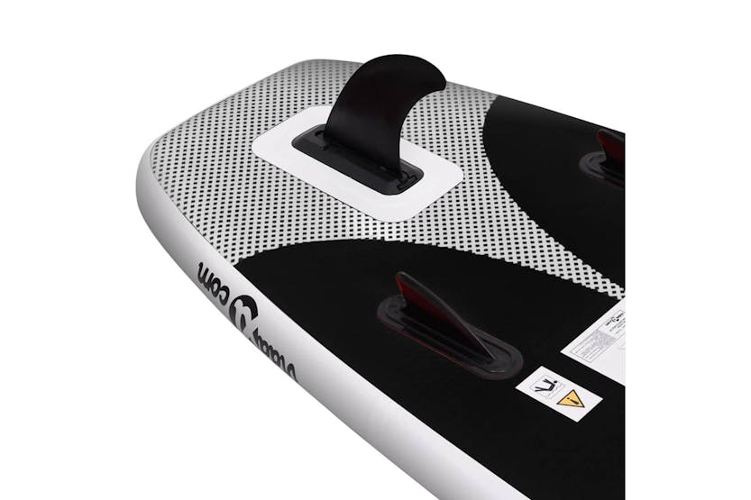 Vidaxl Inflatable Stand Up Paddle Board Set Black 360x81x10 Cm Vidaxl Inflatable Stand Up Paddle Board Set Black 360x81x10 Cm