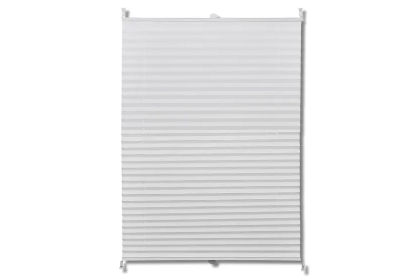 Vidaxl Plisse Blind 40x125cm White Pleated Blind Vidaxl Plisse Blind 40x125cm White Pleated Blind