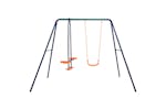 Vidaxl Swing Set With 3 Seats Steel Vidaxl Swing Set With 3 Seats Steel