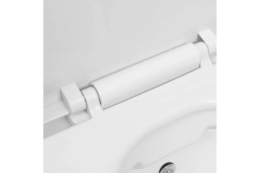 Vidaxl Wall Hung Rimless Toilet With Concealed Cistern Ceramic White Vidaxl Wall Hung Rimless Toilet With Concealed Cistern Ceramic White