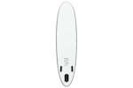 Vidaxl Inflatable Stand Up Paddleboard Set Black And White Vidaxl Inflatable Stand Up Paddleboard Set Black And White