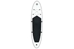 Vidaxl Inflatable Stand Up Paddleboard Set Black And White Vidaxl Inflatable Stand Up Paddleboard Set Black And White