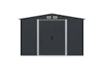 Vidaxl Garden Storage Shed Anthracite Steel 257x205x178 Cm Vidaxl Garden Storage Shed Anthracite Steel 257x205x178 Cm