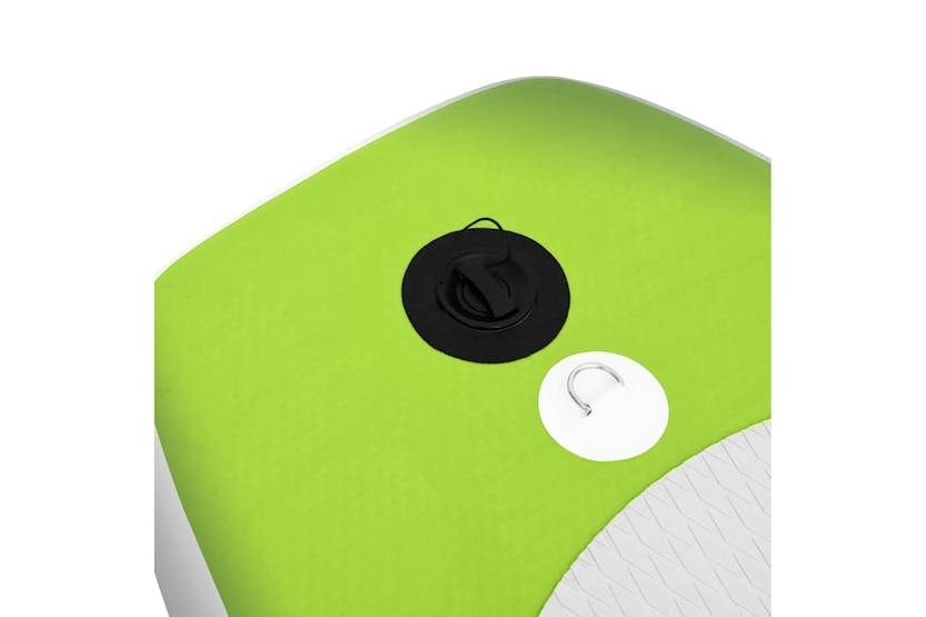 Vidaxl Inflatable Stand Up Paddle Board Set Green 330x76x10 Cm Vidaxl Inflatable Stand Up Paddle Board Set Green 330x76x10 Cm