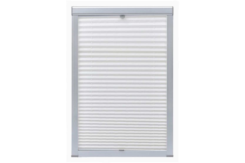 Vidaxl Pleated Blinds White F06 Vidaxl Pleated Blinds White F06