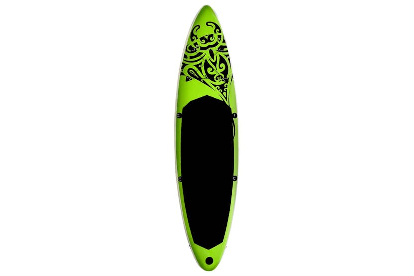 Vidaxl Inflatable Stand Up Paddleboard Set 320x76x15 Cm Green Vidaxl Inflatable Stand Up Paddleboard Set 320x76x15 Cm Green