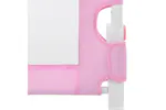 Vidaxl Toddler Safety Bed Rail Pink 180x42 Cm Polyester Vidaxl Toddler Safety Bed Rail Pink 180x42 Cm Polyester