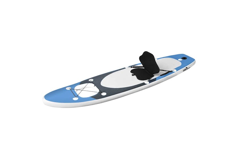 Vidaxl Inflatable Stand Up Paddle Board Set Sea Blue 360x81x10 Cm Vidaxl Inflatable Stand Up Paddle Board Set Sea Blue 360x81x10 Cm