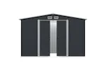 Vidaxl Garden Storage Shed Anthracite Steel 257x205x178 Cm Vidaxl Garden Storage Shed Anthracite Steel 257x205x178 Cm