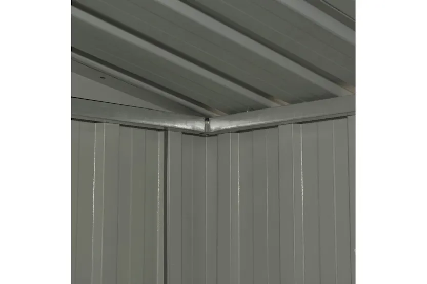 Vidaxl Garden Storage Shed Anthracite Steel 257x205x178 Cm Vidaxl Garden Storage Shed Anthracite Steel 257x205x178 Cm